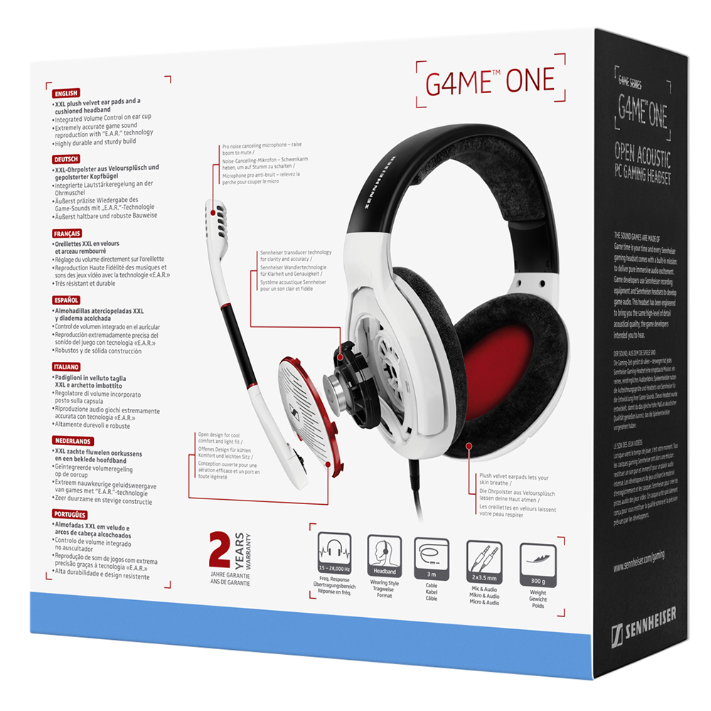 Tai Nghe Chụp Tai Gaming Sennheiser G4ME ONE - Hàng Chính Hãng